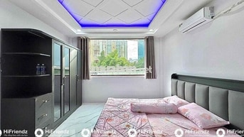 Studio cửa thoáng sổ sát bên Huflit Ba Gia