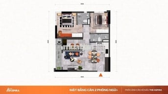 The Aspira Dĩ An – CC 3PN- 2WC 85m² – Giá từ 2,8 tỷ, Sổ hồng vĩnh viễn