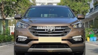 Bán xe Santafe 2.4AT 2017 máy xăng zin