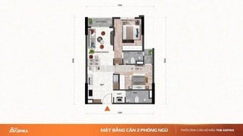 Bán căn hộ The Aspira 2PN 65m² – Giá 2,1 tỷ – Thanh toán 20%