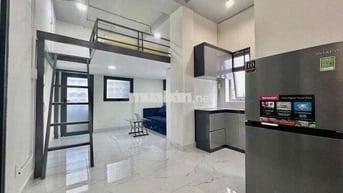 Gác lớn 35m2 ở 4ng vô tư ngay UFM qua Q4 tầm 5p