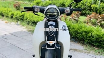 HONDA CUB 50CC MÀU ĐEN NHÁM HỌC SINH ĐI HỌC