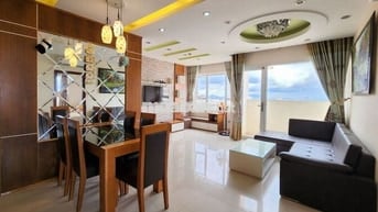 CHUNG CƯ OSC LAND, CHO THUÊ CĂN GÓC 90M, 2PN, VIEW BIỂN.GIÁ 7.5 TRĐ
