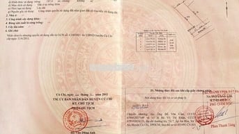 " ĐỊNH CƯ NƠI KHÁC CẦN BÁN GẤP CĂN Ở CỦ CHI - GIÁ 1,4 TỶ "
