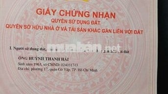 Nhà nhà cấp 4, mặt tiền đường N3, ngay trung tâm thành phố Thủ Dầu Một