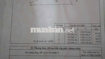 Cần bán đất 446m2 mặt tiền đường Hùng Vương, Long Thọ