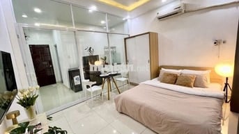 Phòng balcon ngủ tách bếp 40m2 Nguyễn Giản Thanh,Q.10