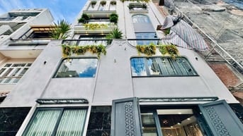 Siêu phẩm Võ Thị Sáu Q3 ngang 7, 63m2, 1T lửng 4L, nhà xd mới, SHR 