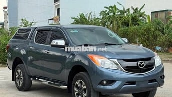 Bán xe Mazda BT 50 2018 số tự động 1 cầu màu xanh