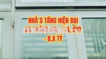 🌟 NHÀ 5 TẦNG HIỆN ĐẠI BA THÁNG HAI, P14, Q10 – 8,X TỶ, Ô TÔ ĐỖ CỬA