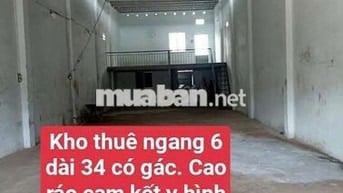 KHO CHO THUÊ 6×34( 204m). ĐƯỜNG VÕ VĂN VÂN vĩnh Lộc B Bình Chánh