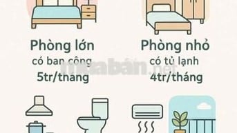 Nhà Lành Lê Văn Sỹ còn trống 2 phòng xinh iu