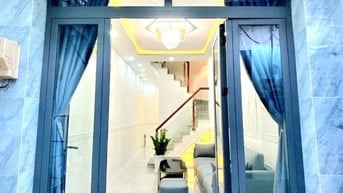 NHÀ ĐẸP - 1 LẦU,, MỚI HOÀN THIỆN - XE HƠI  CHẠY TỚI SÁT NHÀ