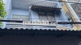 NHÀ 1/ HẺM THÔNG 4m - GẦN NGÃ TƯ BỐN XÃ, DT: 4m x 8m (32m²). Nhà 3 Tấm