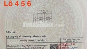 Chỉ 280 triệu có ngay nền đất đường xe hơi thông 6x30 ( 100mv thổ cư)