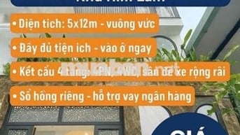 NHÀ PHỐ MỚI ĐẸP – VÀO Ở NGAY - 2 MẶT HẺM – TRẦN XUÂN SOẠN, Q7