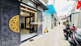 Hẻm 5m thông, 2 tầng đẹp, 4.5x11, Dương Thị Mười , kề Gò Vấp - hơn 4Tỷ
