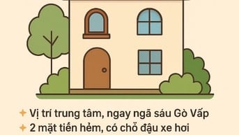 CHO THUÊ NHÀ HẺM 82 Đ. QUANG TRUNG, GÒ VẤP, HCM