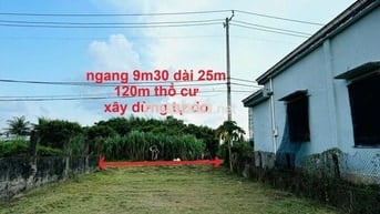 THUA LỖ BÁN GẤP LÔ ĐẤT XÃ THÁI MỸ CỦ CHI 9X25 GIÁ 680TR BAO SỔ