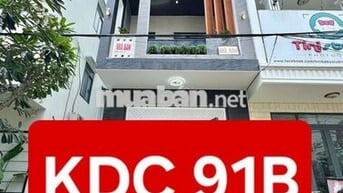 SIÊU PHẨM 3 LẦU + NỘI THẤT CAO CẤP - KDC 91B