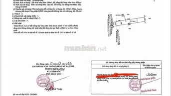 Bán 196m tc 100 đất xây nhà ở ngay cho anh chị công nhân giá 830tr
