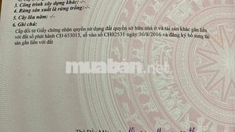 Bán nhà MT đg Ngô Chí Quốc, P Phú Cường Cũ nay là P Thủ D Một , TPHCM
