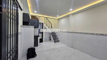 Q.6-nhả mới đẹp 2 tầng, hẻm thông, ô tô đổ cổng