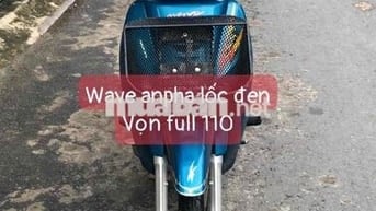 🌻WAVE  anpha Lốc đen Bs 4số Full vọn hình 110  🌻