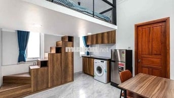 Căn hộ duplex ở được 3-4 bạn sinh viên Văn Lang - máy giặt riêng