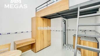 Phòng gác, full nội thất, diện tích 22m2, cách Đh Kinh Tế Luật 1,5km