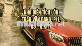 🌟 NHÀ DIỆN TÍCH LỚN TRẦN VĂN ĐANG, P11, Q3 – 9,X TỶ