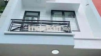 NHÀ NGUYÊN CĂN 3 tầng 4PN3WC HẺM XE HƠI 4,5m – GÒ XOÀI Ở GĐ, KDOL OKE