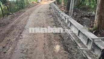đất mặt Tiền sông . gần trường học . đường thông .