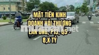 🌟 MẶT TIỀN KINH DOANH HẢI THƯỢNG LÃN ÔNG, P13, Q5 – 8,X TỶ, DIỆN