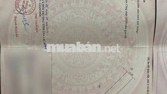 GẤP!!!CHÍNH CHỦ CẦN BÁN ĐẤT NỀN THỔ CƯ 100m2 HUYỆN CHƯ PRONG - GIA LAI