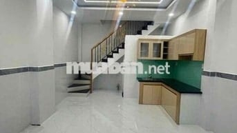 NHÀ MỚI - TÂN HOÀ ĐÔNG - GẦN NGÃ TƯ BỐN XÃ, DT: 4m x 8m (29m² cn). Nhà