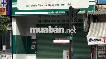 CHo thuê nhà mặt tiền đường Tây thạnh 5x17m trống suốt vị trí đẹp