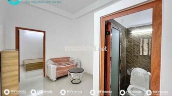 1 PHÒNG NGỦ 1 PHÒNG KHÁCH MỚI XÂY FULL NT CÓ THANG MÁY NGAY QUANG TRUN