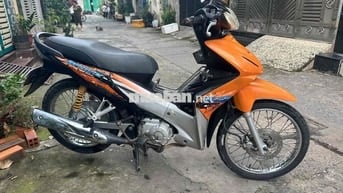 Honda Wave S 110 chính hãng màu Cam Bạc Đen