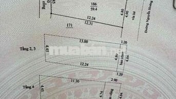 Nhà 4 tầng mới xây mặt tiền Nguyễn Hoàng