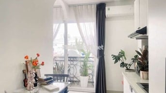 Cho thê CC mini - CHDV Studio Tách bếp, Ban công rộng thoáng