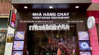 Cho thuê nhà MT Nguyễn Thị Minh Khai Q3, 4x33m nở hậu, Trệt 3 lầu