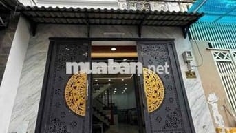 NHÀ 2 TẦNG HẺM THÔNG XE HƠI SIÊU ĐẸP SÁT MẶT TIỀN TÂN THỚI HIỆP 20