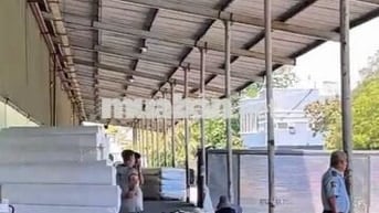 Cho thuê nhà kho Quận 7 DT 600m vách tường xây kiên cố.