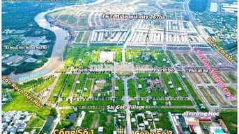 kDC sài gòn village- Xây 1 trệt + 2 lầu + 1 tum- giá cực tốt chỉ 2 Tỷ