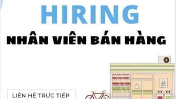 Việc Làm Thêm - Nhân Viên Bán Hàng, Xoay Ca Linh Hoạt 