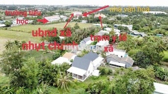 dt : 125m2 thổ , giá : 1tỷ290 , nhựt chánh - bến lức - long an