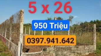 Bán gấp không thương lượng 135m2 giá 950 Triệu ngay chợ phước thạnh