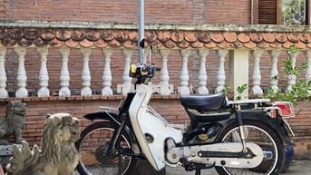 Em ít chạy muốn bán chiếc Cub Custom nội địa Nhật