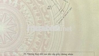 Bán đất 309,2m2 sát chợ An Linh,kế bên trường TH,công an xã,490 triệu.